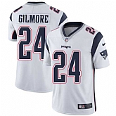 Nike New England Patriots #24 Stephon Gilmore White NFL Vapor Untouchable Limited Jersey,baseball caps,new era cap wholesale,wholesale hats